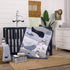 NoJo Seas The Day Multi Sea Animals Blue and White 100% Cotton Photo Op Fitted Crib Sheet...
