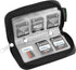 Eco-Fused Memory Card Case - Fits up to 22x SD, SDHC, Micro SD, Mini SD and 4X CF - Holder with 22 Slots...