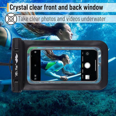 Mr. Pen- Waterproof Phone Pouch, 2 Pack, Waterproof Phone Holder, Dry Bag for Phone......