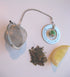 Stainless Steel Tea Infuser Tea Strainer Tea Ball with Teapot Charm for Loose Leaf Tea...