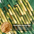 100pcs Sugarcane Straws, 8 Inch Sturdy Biodegradable Plastic Free Eco-Friendly Compostable Smoothie Drinking Straws for Home Restaurant Beach Part...