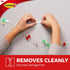 Command Small Decorating Clips, White, 20-Clips, 24-Strips, Decorate Damage-Free...