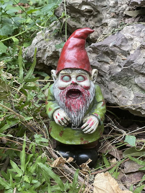 G150027 Zombie Walking Dead Gnome Garden Statue Sculpture...