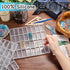 Domino Resin Molds Double 12 Colored Dot Dominoes Molds Epoxy Domino Resin Candy Clay Silicone Dominoes for DIY Craft...