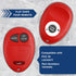 KeylessOption Key Fob Replacement for 2001 2002 2003 2004 2005 2006 2007 2008 2009 2010 2011 2012 Chevrolet Colorado Hummer GMC Canyon Pontiac Isu...