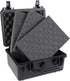 Hard Case with Foam - 9 x 7.5 x 4.3in Hard Shell Waterproof Storage Case with Pluck Padding Protective Latching Suitcase for Rifles, Cameras, Hand...