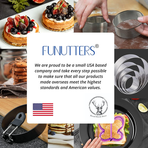 Egg Rings, 3.5'', Nonstick, Professional and Large, Stainless Steel Omelet/Egg Rings For Frying Eggs and Egg Mcmuffins, Egg Mold For Breakfast, Mi...
