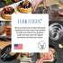 Egg Rings, 3.5'', Nonstick, Professional and Large, Stainless Steel Omelet/Egg Rings For Frying Eggs and Egg Mcmuffins, Egg Mold For Breakfast, Mi...