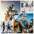 TruActive Premium Bike Phone Mount Holder | Universal Cell Phone Mount for 4"-7" Phones | Includes 6 Reusable Color Bands | Tool Free Handlebar Mo...