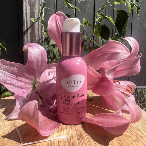 Skincare Coconut Water Toner with Lactic Acid, Daily Hydrating & Balancing Facial Toner, 4 fl. oz....