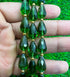 1 Strand Emerald Quartz 12 Pieces Approx Beads Size 14x9mm Shape Strait Drop Cut Faceted Making, Beading & Craft Supplies 7$ST03D119...