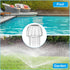 PATIKIL Gutter Guard, 304 Stainless Steel Down Pipe Filter, Anti-Blocking Line Cap Drain Cover Downspout Protector for Blockage Leaves Debris, 3 I...