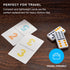 Brybelly Travel Dominos Playing Cards with Numerals - Lightweight Portable Double 12 Dominoes Set - Easy to Hold, Read, and Play for Children and ...