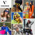 VANLINKER Cute Square Inflated Sunglasses for Women Men Trendy Chunky Glasses Retro Thick Frame Funny Mask Shades VL9733...