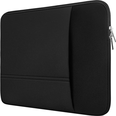 TEDNETGO Laptop Sleeve 15.6 inch, Upgrade Sturdy Portable Monitor Computer Laptop Case, Carrying Sleeve Bag Briefcase Bag 15.6'' with Pockets for ...