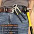 MUTUACTOR Magnetic Tool Belt Clip,Non-Slip Magnet Tool Holder for Belt,2Pack Strong Magnetic Clip Tool Belt Accessories for Hammer Screwdrivers Ad...
