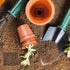 ORIMERC 200 Pcs 2 x 2 inch Plant Pot Drainage Hole Mesh Pad Screen with 30 feet Self Watering Hydroponic Wick Cord DIY Vacation Automatic Waterer ...