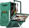 Google Pixel Fold Case 2023 with Hinge Protection, Built-in Front Screen Protector, Foldable Kickstand, and Slide Camera Cover - Full Body Hard PC...
