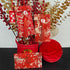 3 pcs Embroidered Red Envelopes, UNIIDECO Chinese Lunar New Year Lai Si Envelope Honhbao, Angpao Gift Wrap Bags Red Lucky Money Pockets for Spring...