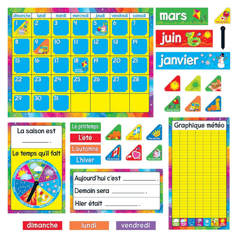 TREND ENTERPRISES, INC. - T-8292 TREND enterprises, Inc. Calendrier Annuel (FR) Bulletin Board Set...
