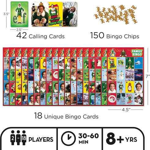 AQUARIUS - Elf Family Bingo Game...