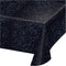 Creative Converting 725533 Space Blast All Over Print Plastic Tablecover, 54 by 108", Black...
