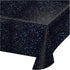 Creative Converting 725533 Space Blast All Over Print Plastic Tablecover, 54 by 108", Black...