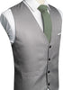 RBOCOTT Solid Color Cotton Slim Tie Skinny Necktie for Men 6cm...