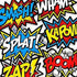 Bigtime Signs 12 Pieces Super Hero Stickers - Superhero Party Decorations for Birthday - Superhero Themed Party Favors - 12"x16" Sound Effect Sign...