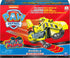 Paw Patrol, Moto Pups Rubble’s Deluxe Pull Back Motorcycle Vehicle with Wheelie Feature and Toy Figure...