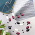 Firstmeet 2 Layer Statement red and black Beads Long Necklace...