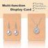 Earring Display Cards with 100 Pcs Earring Holder Cards 200 Pcs Earring Backs and 100 Jewelry Packaging for Earrings Necklace Jewelry Bags 3.5x2.4...