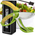 Salad Scissors - 2-in-1 Food Chopper and Kitchen Shears for Easy Salad Making, Vegetables, Meat & More - Ergonomic Handle, Stainless Steel Blades...