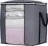 SLEEPING LAMB 120L Extra Large Blanket Storage Bags Breathable Clothes Storage Containers for King Comforter Bedding Pillow Sheet, Reinforced Hand...