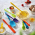 5PCS Silicone Rubber Spatula Set, VITUER Food Grade BPA-Free Spatulas for kitchen Use, Heat Resistant Spatula for Cooking & Baking, Dishwasher Saf...