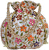 Indian Embroidered Potli Bag for Women's Embroidered Silk Batwa Pearl Handle Clutch Purse Evening Party Wedding Gifts for Her...
