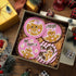 YLOLUL 8 PCS Christmas Diamond Art Coasters Gingerbread Man Diamond Art Coasters Kits with Holder Christmas DIY Coasters for Beginners, Adults, Ki...