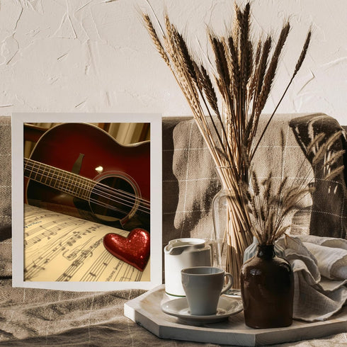 Posterizer 1 pcs-Valentine's day love songs and music themed poster-Romantic Art-Holiday Poster Collection-Gift for Couples boyfriend girlfriend H...