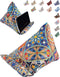 Handmade Phone Pillow Holder - The Wedge Mobile Device Stand - Fabric Phone Stand for All iPhones, All Smartphones! 7 x 6.1 x 5.5 Inches (Manisa)...