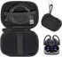 CaseSack Case for PocBuds Bluetooth Headphones Wireless Earbuds 80hrs Playtime Wireless Charging Case Digital Display Sports Ear buds (Black)...