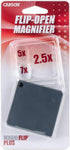 Carson MagniFlip Plus 2.5x/5x/7x Flip-Open Magnifier GN-44...