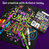ARTISTRO 8 Neon Chalk Markers - Erasable Chalk Pens with 6mm Reversible Tip for Blackboard, Chalkboard, Car Window, Glass - Liquid Chalk Markers I...