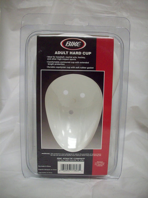 Bike Adult Hard Cup #7180 One Size Fits Most Cup ONLY No Supporter...