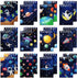HOBBY HORSE 24 Pieces Outer Space Mini Spiral Notepad Solar System Mini Notebook in 12 Designs for Outer Space Party Favors, 3.54 x 2.36 Inch...