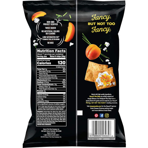 Stacy's Pita Chips, Multigrain, 7.33 Ounce...