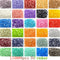 15000 Pieces 30 Color Diamond Art Painting Beads,Flat Bottom Round Resin Rhinestones for Diamond Art Painting Accessories, Round Drills for 5D Dia...
