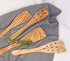 Eddington Italian Olive Wood Wide Pierced Spatula, Handcrafted in Europe, 12.5-Inches...