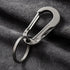 Titanium Carabiner Clip,Multifunctional Keychain with keyring,Backpack Accessory,Cool Gadget for Daily Use....