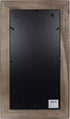 Malden International Designs Manhattan Distressed Mat Picture Frame, 3 Option, 3-5x7 , Gray...