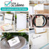 321Done Folding Recipe Cards (Set of 50) - Folds to 3x5 from 6x5 - Double-Sided From the Kitchen Of Vintage Rustic Kraft Design – Heavy Cardstock ...